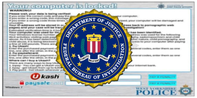reveton ransomware catut nama fbi untuk serang pengguna internet