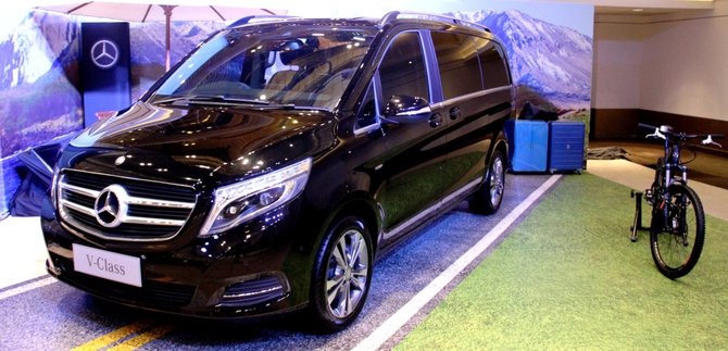 new mercedes benz v class