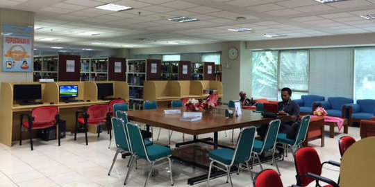Suasana perpustakaan DPR, anggota jarang datang padahal buku banyak