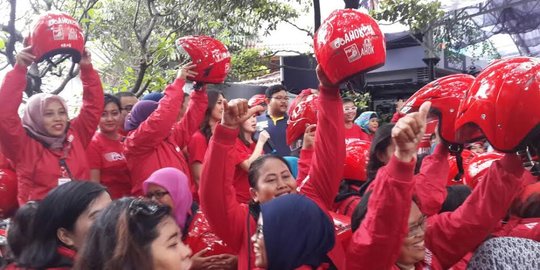 100 Lady bikers siap jemput KTP buat Ahok, target 360 ribu dukungan