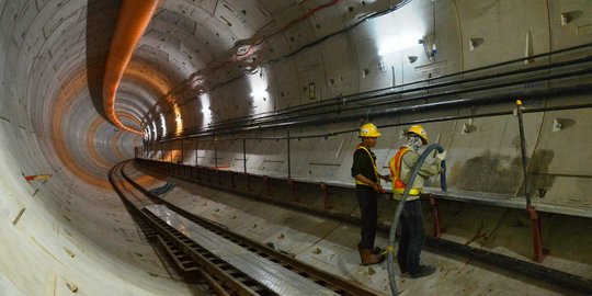 Proyek MRT dianggap prestasi pemerintahan era Jokowi