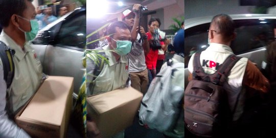 8 Jam geledah Kejati DKI, KPK bawa dokumen kasus PT Brantas