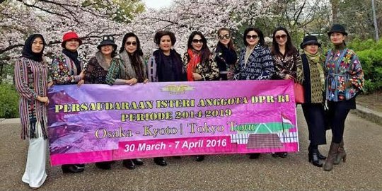 Ini kata pimpinan soal para istri anggota DPR jalan-jalan ke Tokyo