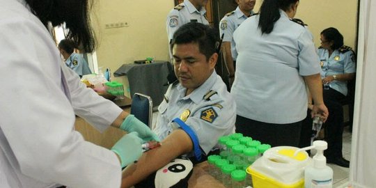 Dites narkoba, 8 pegawai Kemenkumham Jateng positif obat dokter