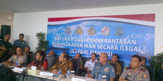 Hari ini, pemerintah tenggelamkan 23 kapal asing