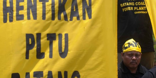 Lahan ditutup & diduduki PLTU, warga Batang lanjutkan protes