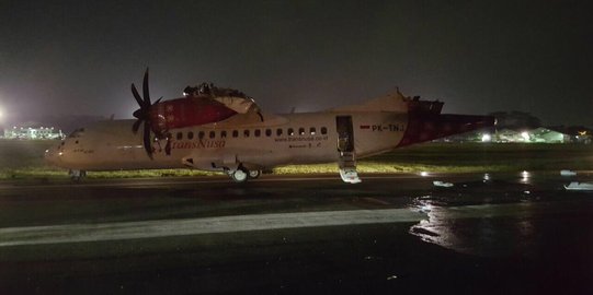 Pilot Batik Air yang bersenggolan di Bandara Halim dilarang terbang