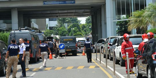 Tim Gegana sisir Gedung Pertamina pasca-teror kardus mencurigakan