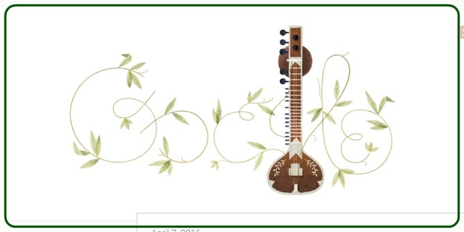 ravi shankar di google doodle