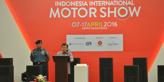 Jusuf Kalla buka IIMS 2016 di JIExpo Kemayoran