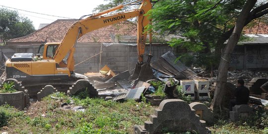 Pemprov DKI bakal tanam 500 pohon di lokasi gusuran TPU Menteng Pulo