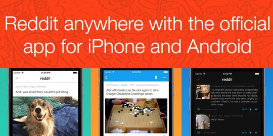 Reddit akhirnya luncurkan aplikasi untuk Android dan iOS