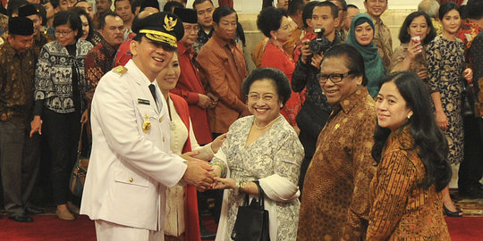 Sunny dicekal KPK, Ahok bawa nama Megawati dan Surya Paloh