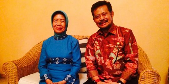 Jadi caketum Golkar, Syahrul Yasin Limpo minta restu ibu Jokowi