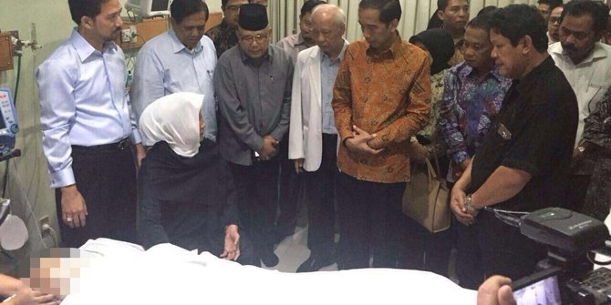 Presiden Jokowi akan pimpin upacara penyerahan jenazah 