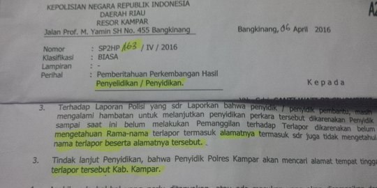 Petani sebut polisi tak proses laporan balik soal tuduhan curi sawit