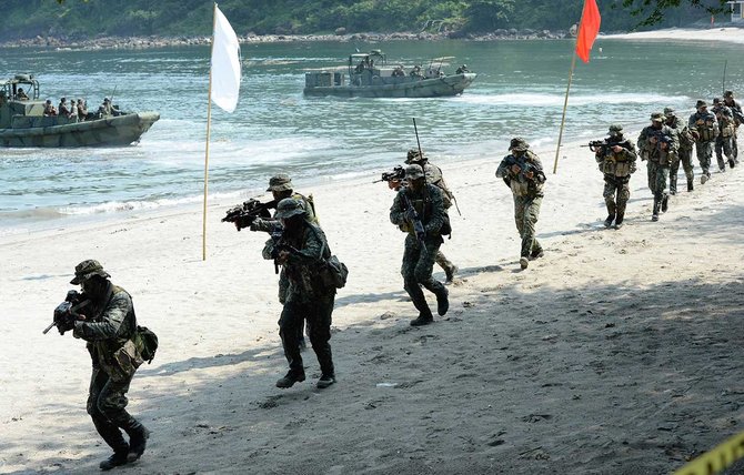 militer filipina latihan bersama as