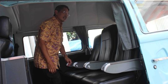 Mewahnya VW Kombi ini diubah senyaman kabin pesawat