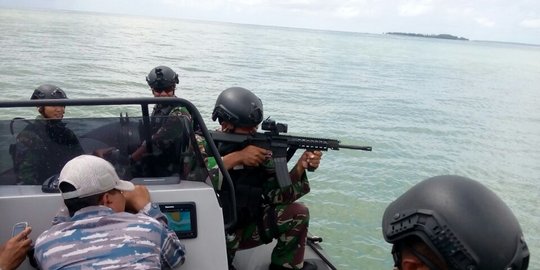 Mengintip aksi pasukan elite TNI di Tarakan