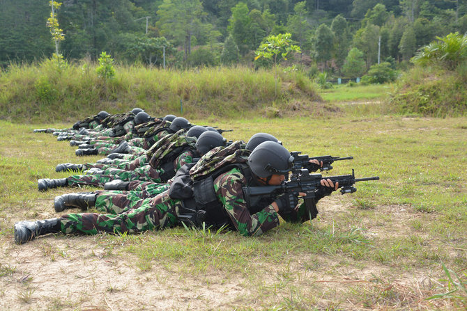 pasukan elite tni di tarakan