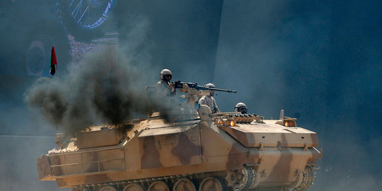 Lima negara dengan belanja militer terbesar 2015