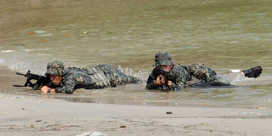 Deretan pasukan elite Filipina di garis depan hadapi Abu Sayyaf