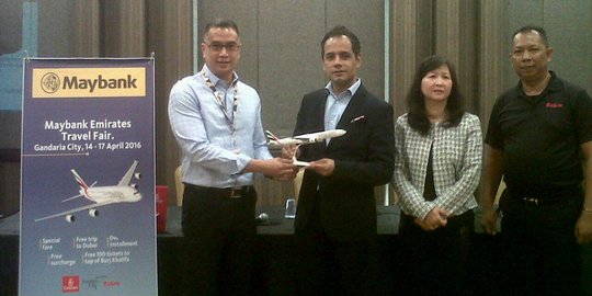Gandeng Maybank, Emirates gelar Travel Fair di Jakarta