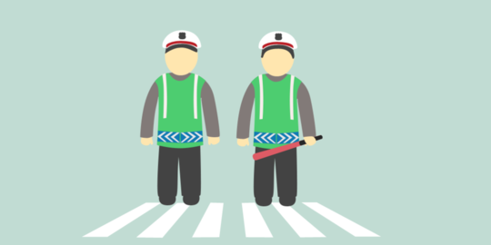 pengawal mobil pengantin tampar pemotor hingga jatuh rev2