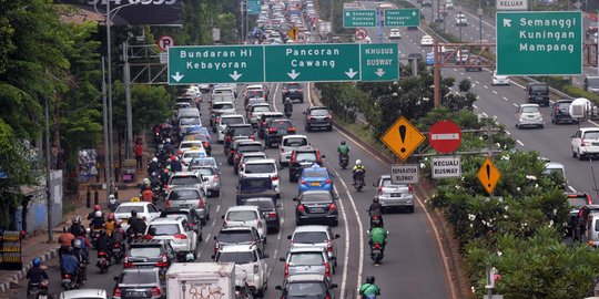 3 in 1 dihapus, pemotor ngeluh macet makin parah