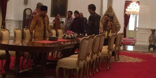 Temui Jokowi di Istana, Ketua BPK ogah komentar soal Sumber Waras