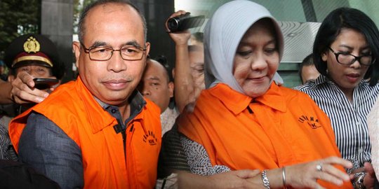Suap DPRD, Bupati Pahri dan istri dituntut 4 dan 2 tahun penjara