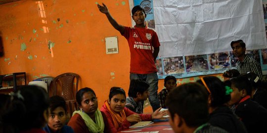 Kisah anak-anak jalanan di India terbitkan koran Balaknama