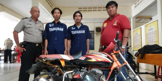 Stres dipecat dari kerjaan, Vico maling motor butut di Semarang