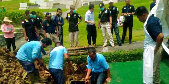 Cari keadilan keluarga bongkar makam bocah Gabriella