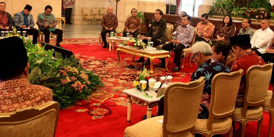 Bahas RUU Tax Amnesty, Presiden Jokowi bertemu pimpinan DPR