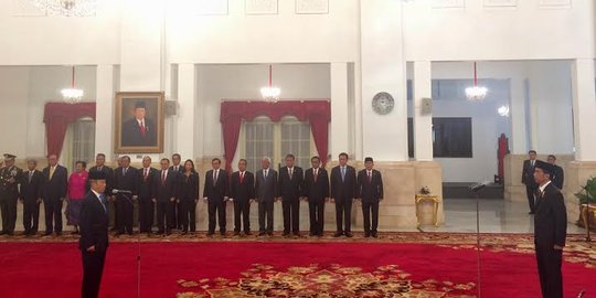 Presiden Jokowi lantik Agus Widjojo jadi Gubernur Lemhanas