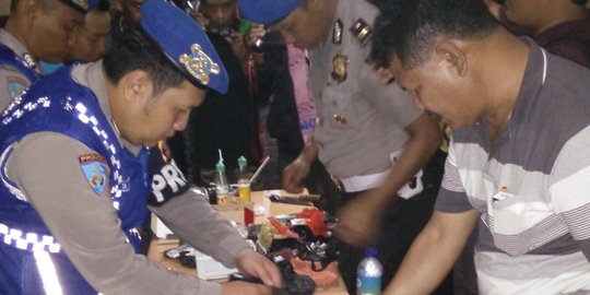 Kampung narkoba di Samarinda digerebek, 21 orang positif sabu