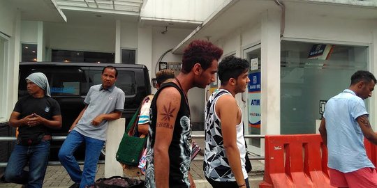 Para pencari suaka di Jalan Jaksa