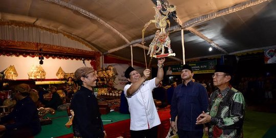 Selametan Nusantara PCNU, barokah dana desa dan tradisi wayang