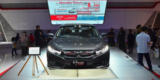 All New Honda Civic Turbo jadi mobil terbaik di IIMS 2016