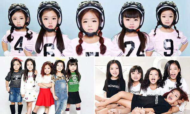 mini girls idol group dengan anggota termuda di dunia