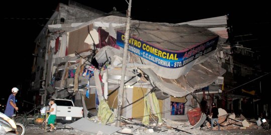 100 Tahanan kabur usai Ekuador diguncang gempa 7,8 SR