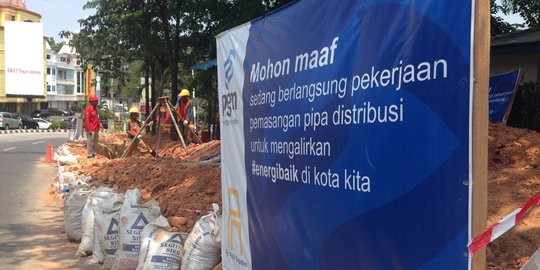 Pembangunan pipa gas di Batam rampung Mei 2016