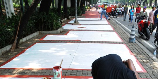 Ahok bakal paksa gedung sekitar Sudirman tata pedestrian