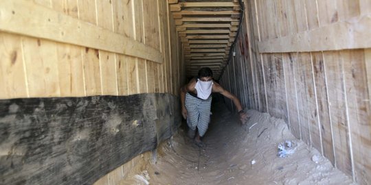 Terowongan tembus ke Israel, bukti perlawanan Hamas tak pernah padam