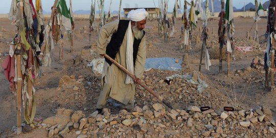 Menengok kondisi 'kuburan Taliban' di Afghanistan