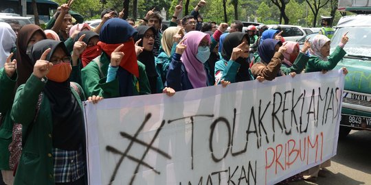 Mahasiswa se-Jabotabek-Banten tolak reklamasi Teluk Jakarta