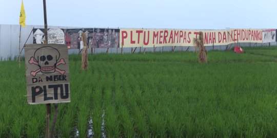 PLTU merampas lahan dan kehidupanku