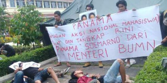 Mahasiswa mogok makan di DPRD DIY minta Rini Soemarno dipecat