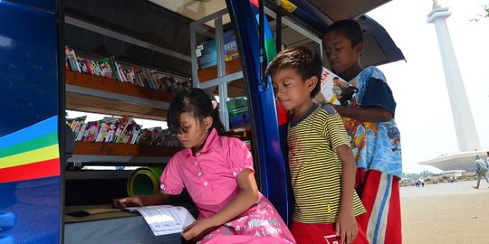 Kemampuan membaca bangsa Indonesia urutan 60 dunia